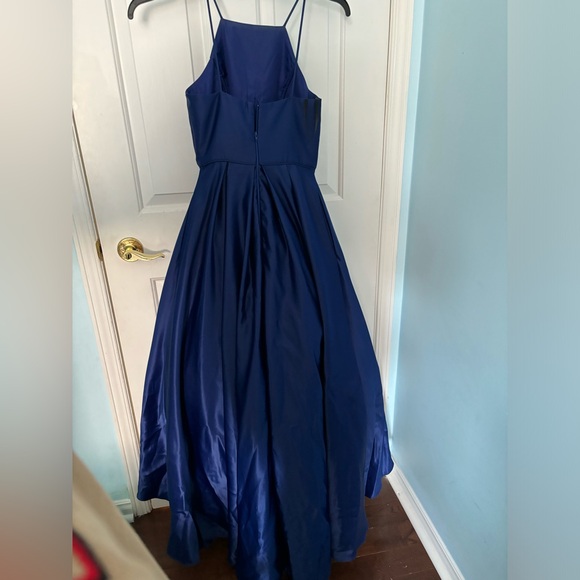 Laura petit: fit & flare Royal blue ballgown - Picture 4 of 4